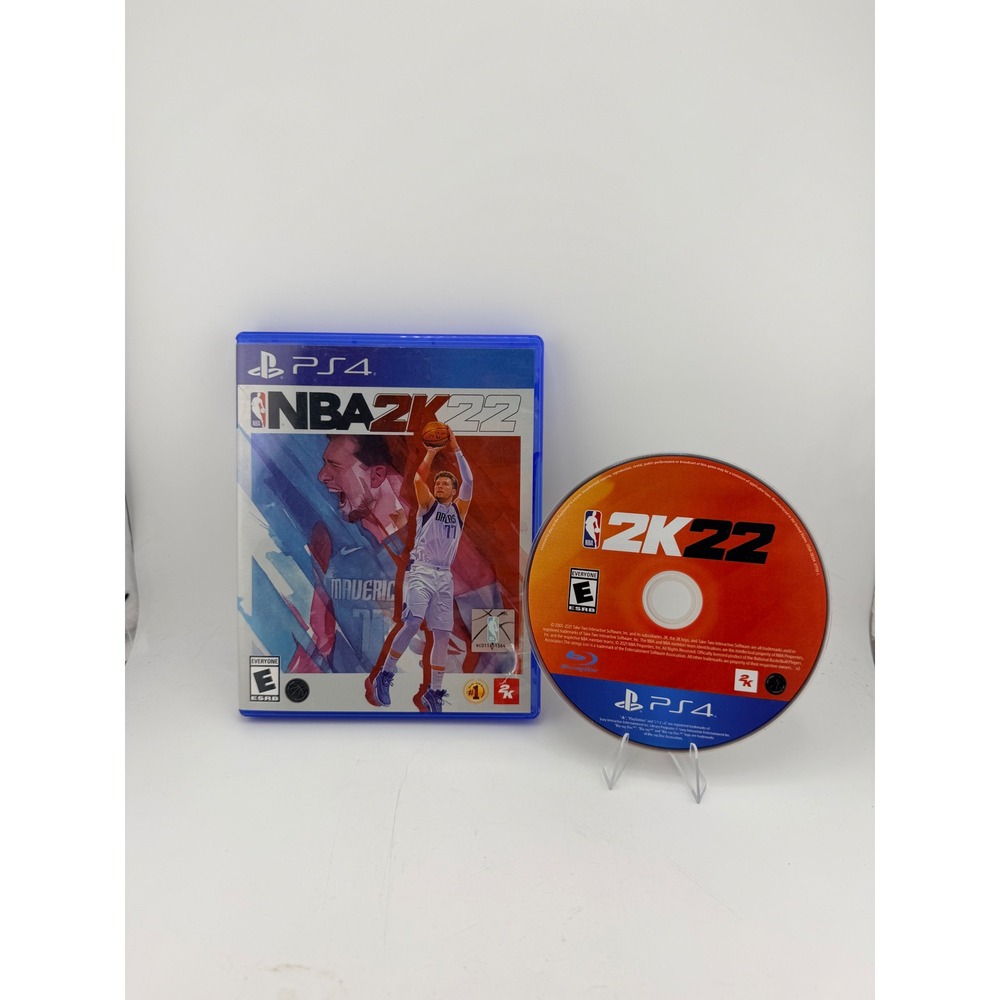 NBA 2K22 PS4 PlayStation 4 Luka Doncic Cover Basketball Sport Game 2021 2K Sport